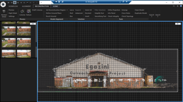 Engazi Photogrammetry screenshot exterior